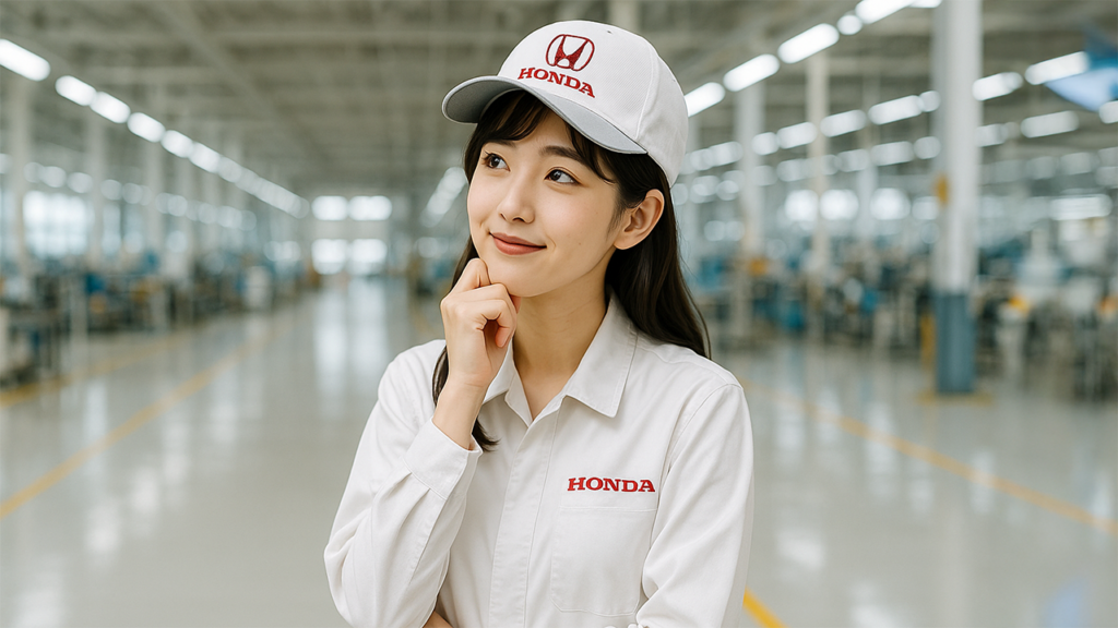 ホンダ期間工の女性
