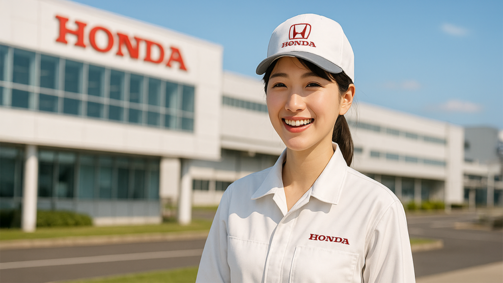 ホンダ期間工の女性