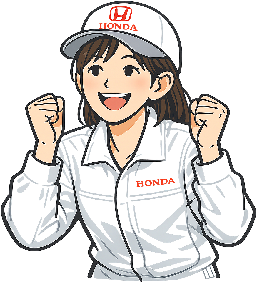笑顔のホンダ期間工