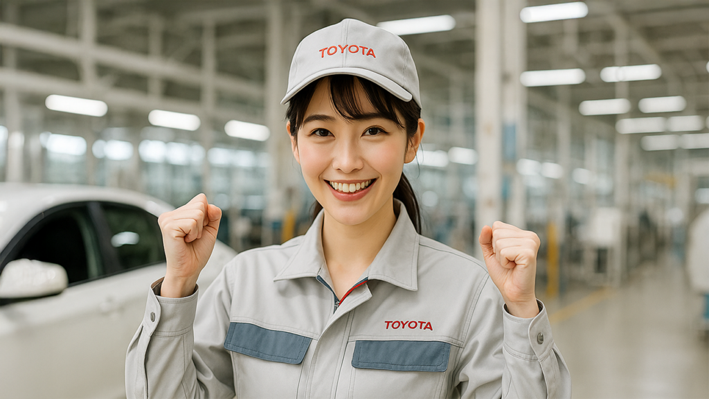 トヨタ期間工の女性