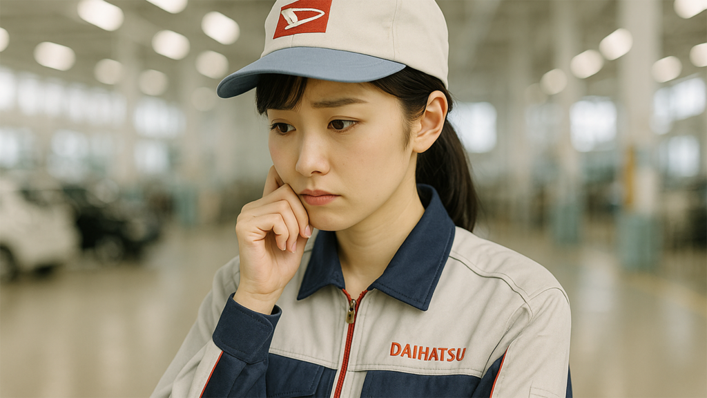 ダイハツ期間工の女性