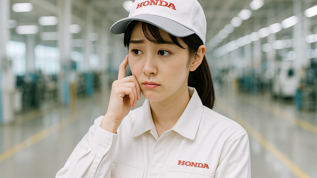 ホンダ期間工の女性