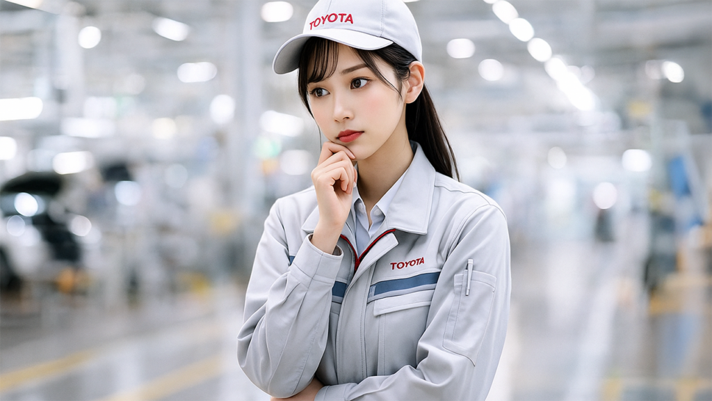 トヨタ期間工の女性