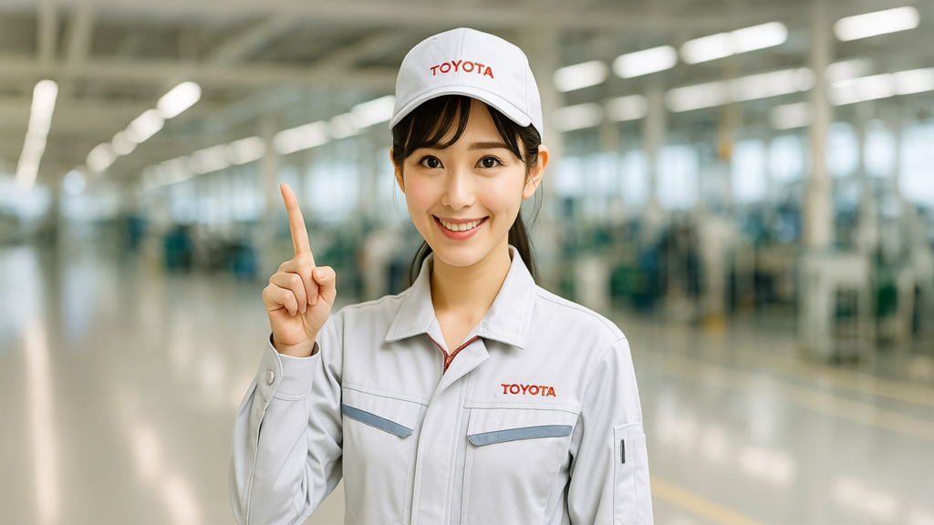 トヨタ期間工の女性