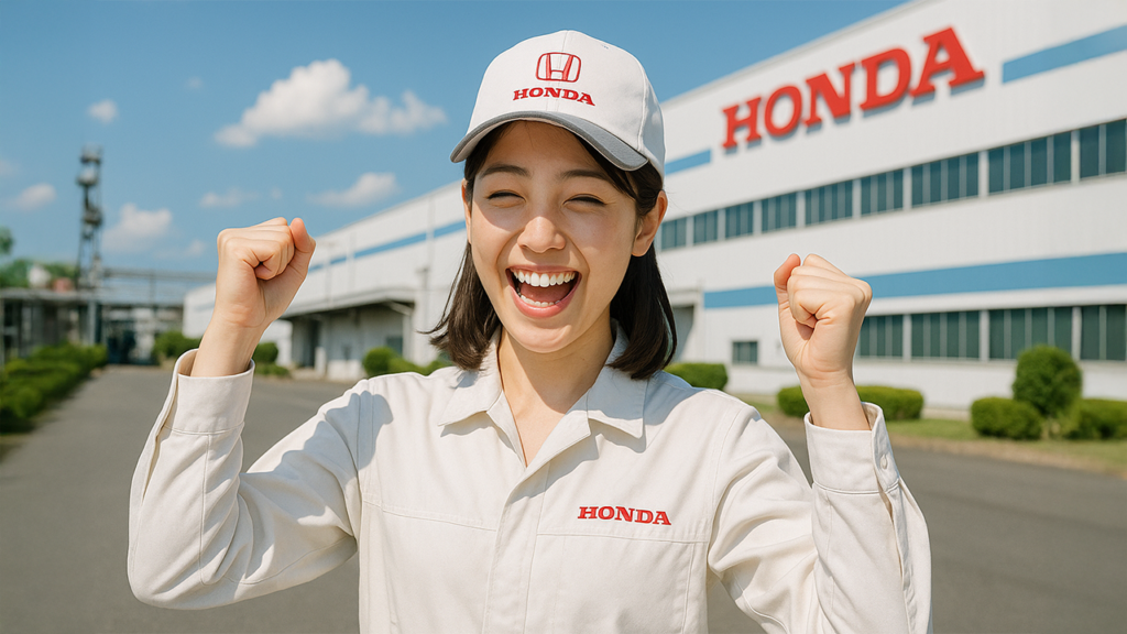 ホンダ期間工の女性
