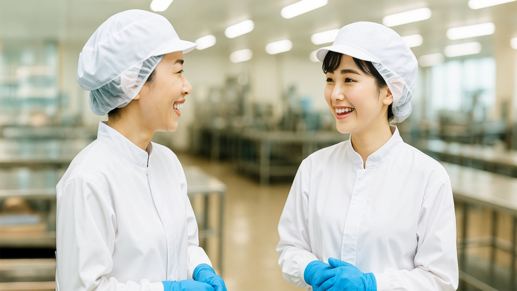 食品工場の現場