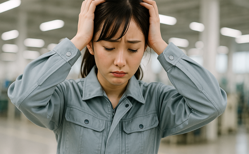 工場勤務は頭がおかしくなる！？知っておきたい危険なサインと対処法