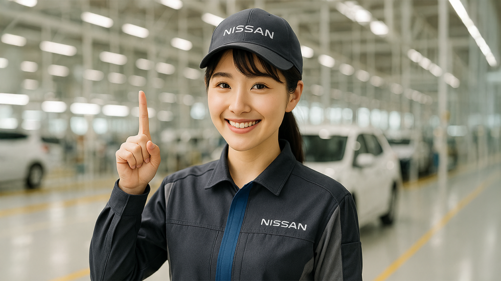 日産期間工の女性