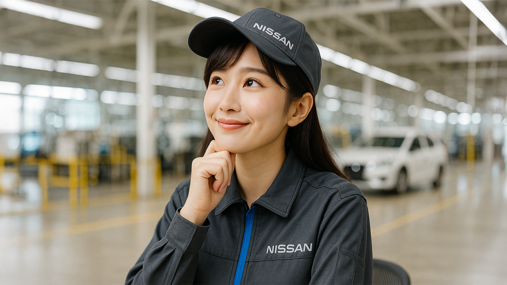 日産期間工の女性