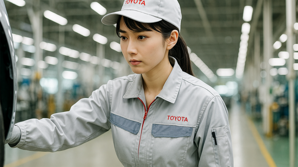 トヨタ期間工の女性