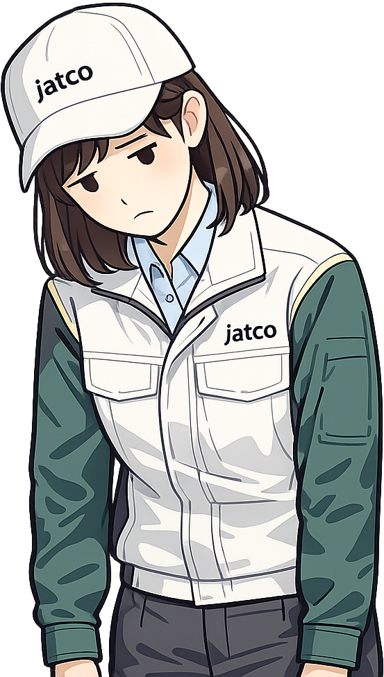 落ち込んでうなだれているジヤトコ期間工