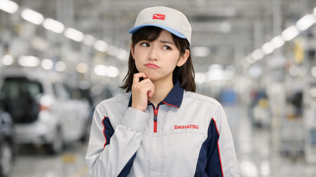 ダイハツ期間工の女性