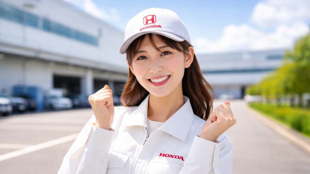 ホンダ期間工の女性