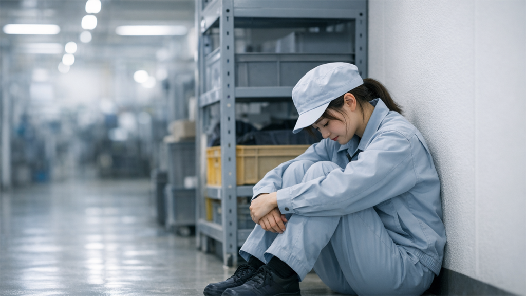 工場の人間関係でおばさんに悩んでいる人