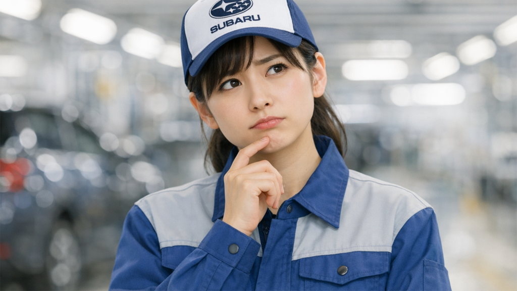 スバル期間工の女性