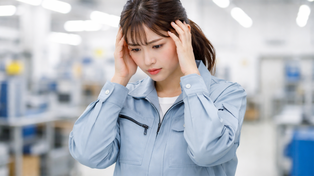 ライン作業でパニックになるときの対処と仕事選び