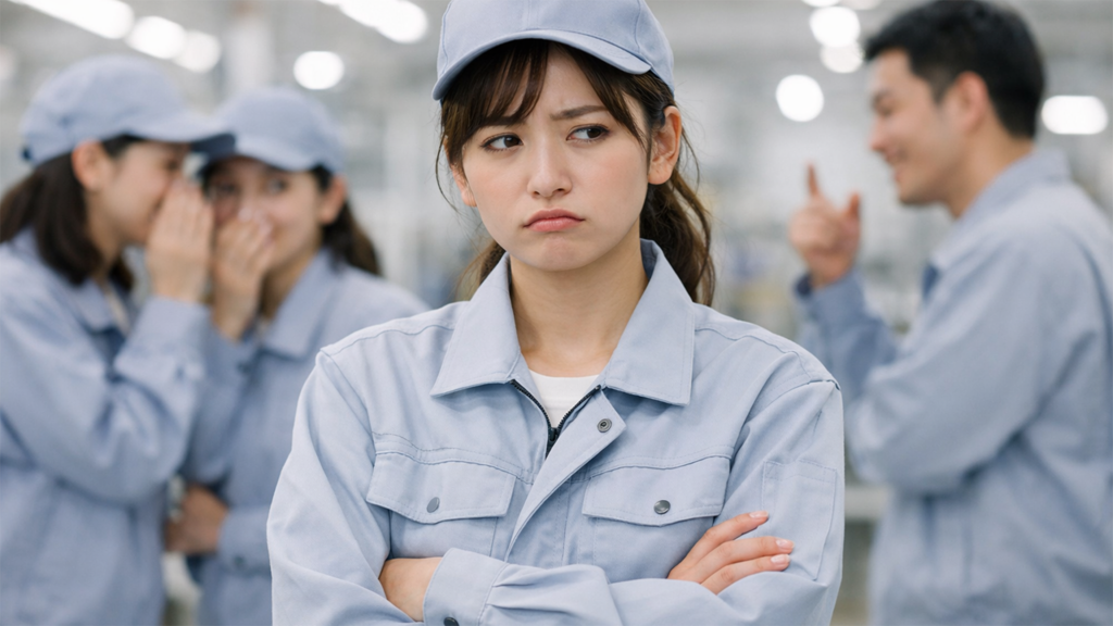 悪口に辟易している期間工