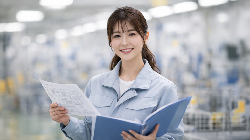 単純作業にメリットを感じている女性