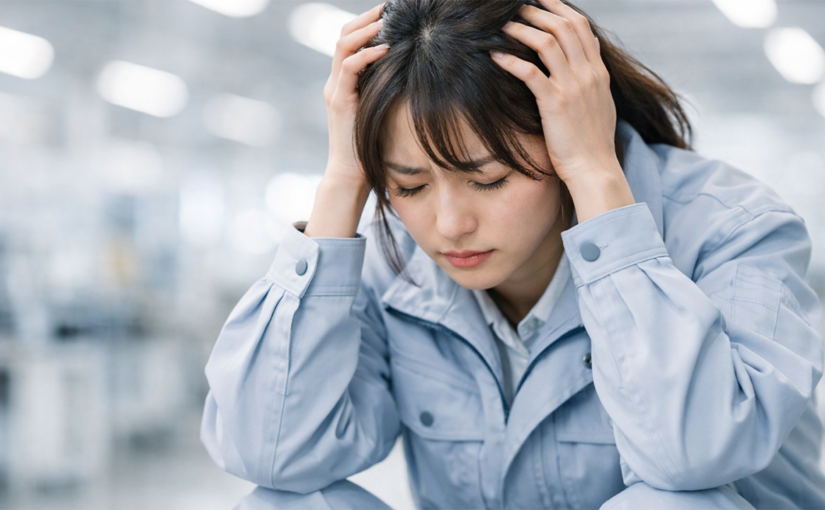 工場勤務で頭がおかしくなる理由と限界を感じた時の対処法まとめ