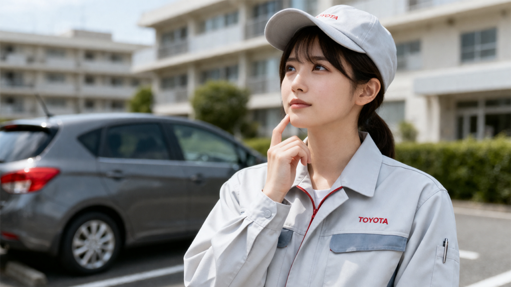 車持ち込みを考えているトヨタ期間工