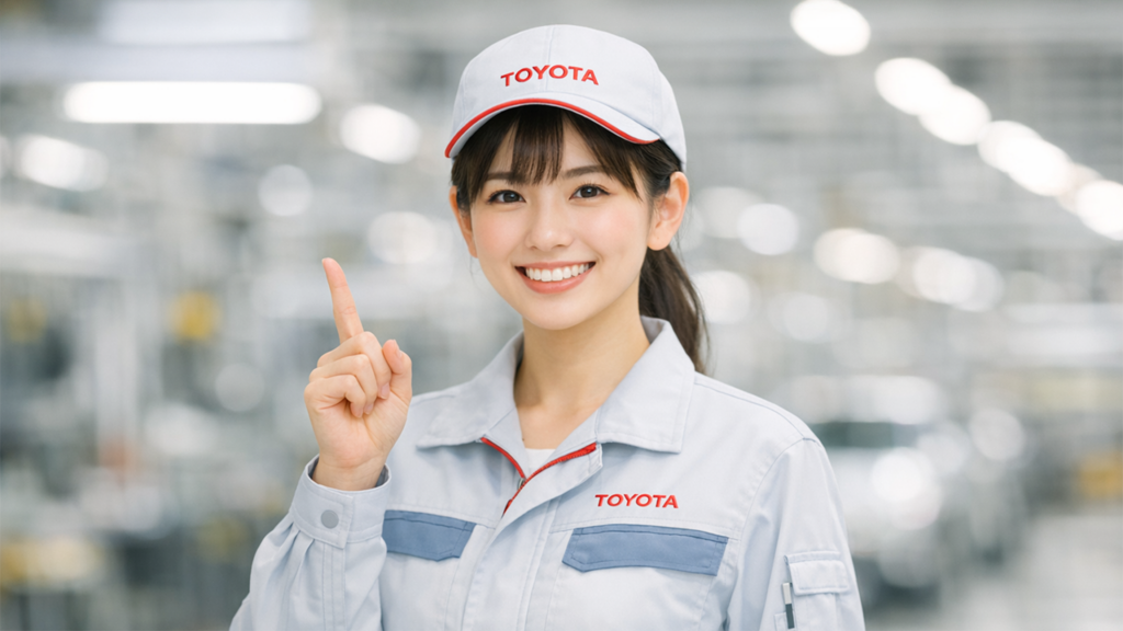 トヨタ期間工の女性