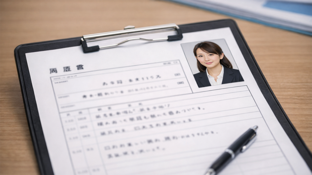 履歴書イメージ