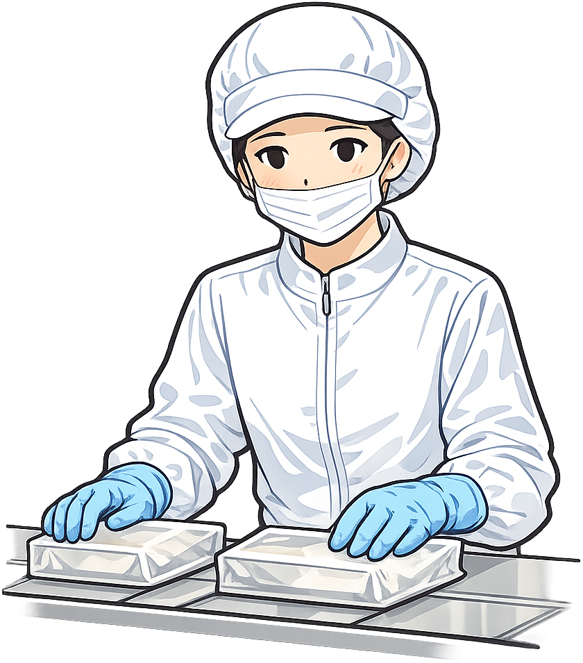 作業を把握しつつある人