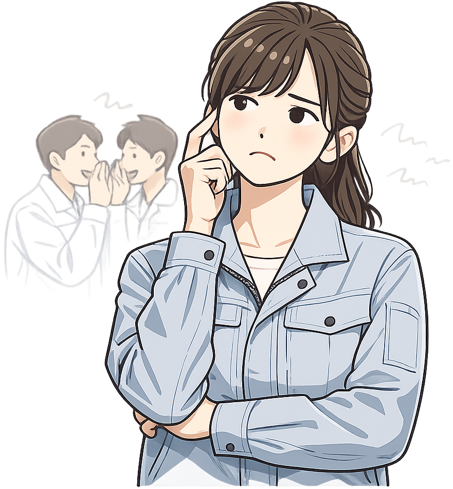 陰口に辟易している人