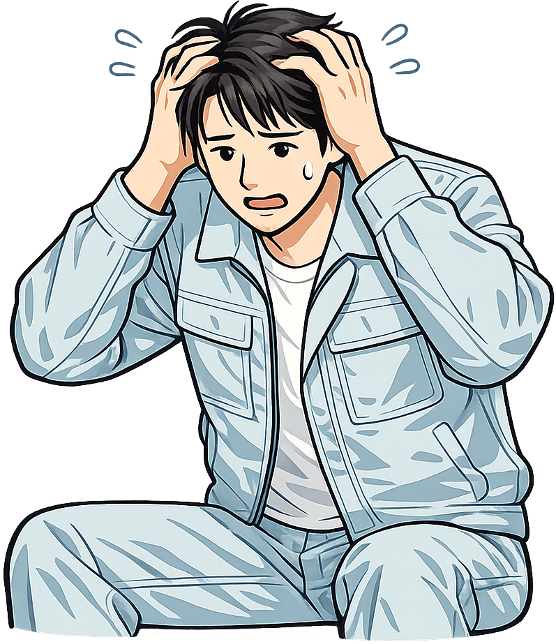 焦っている期間工