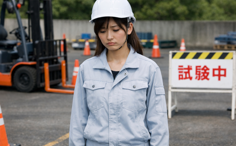 フォークリフト実技試験に落ちた場合の再試験で合格へ近づく方法