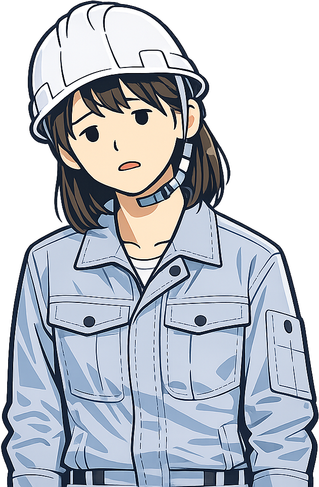 呆然としている人