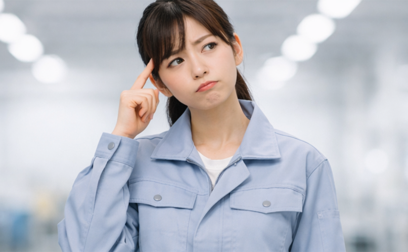 工場勤務から転職できない！？不安を減らす選び方