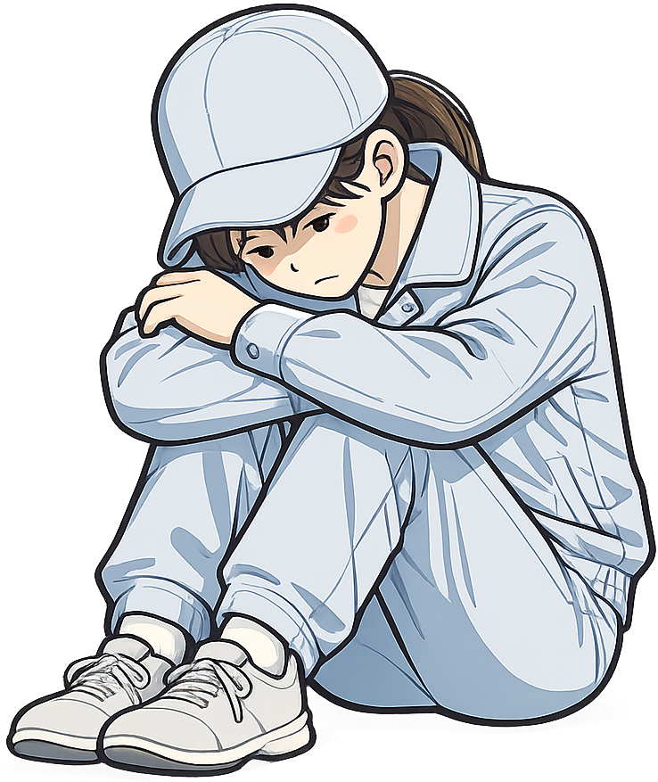 落ち込んでいる期間工