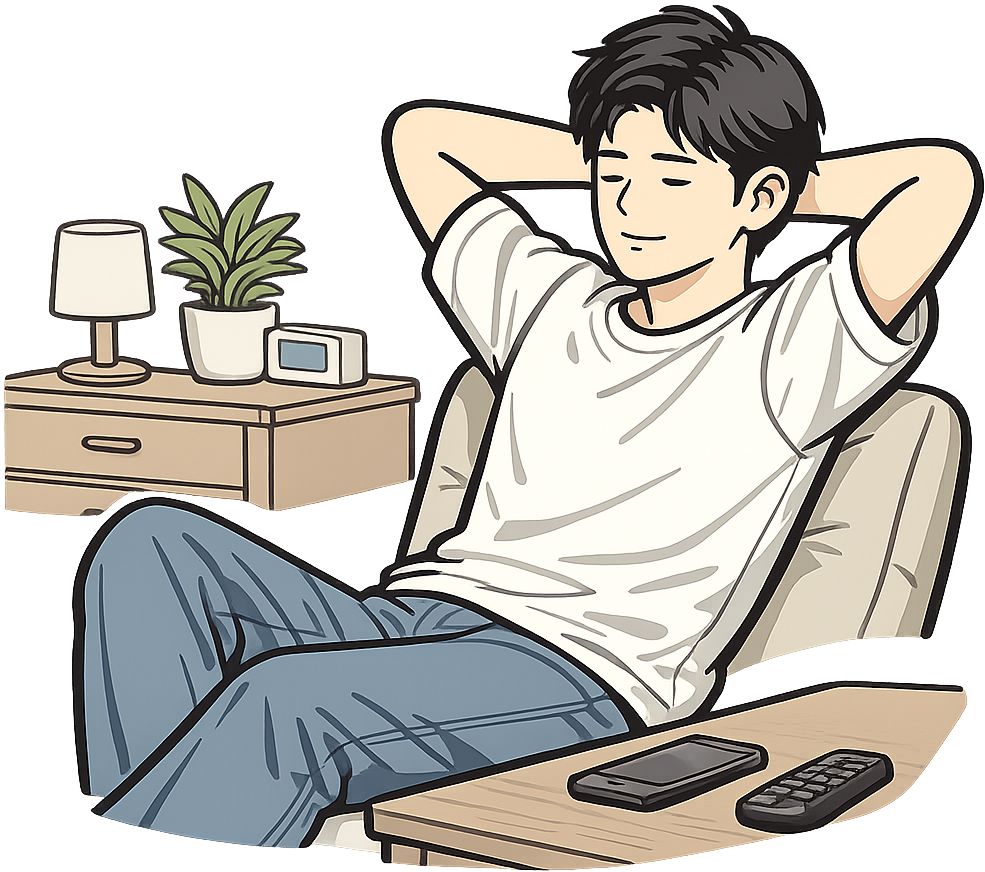 寮で一人暮らし