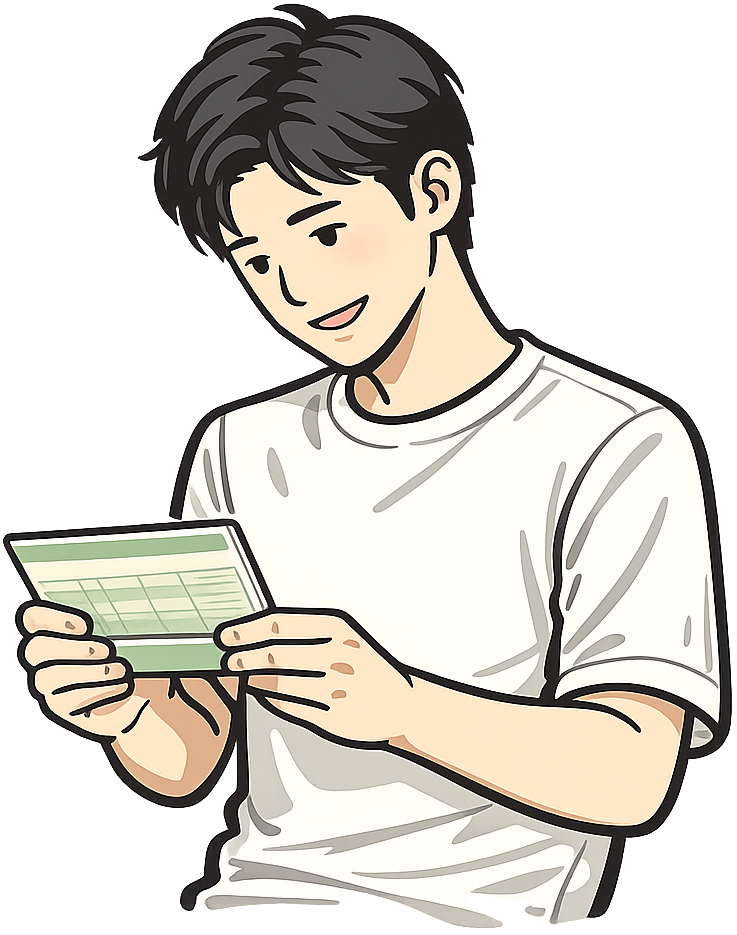 高収入で喜んでいる人