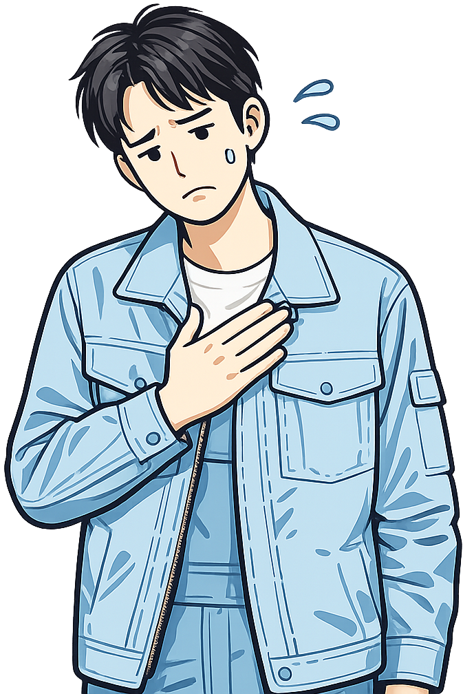 体力に自信がない人