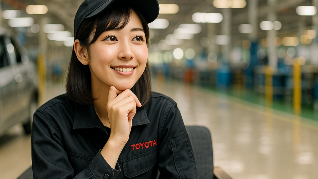 トヨタ期間工の女性