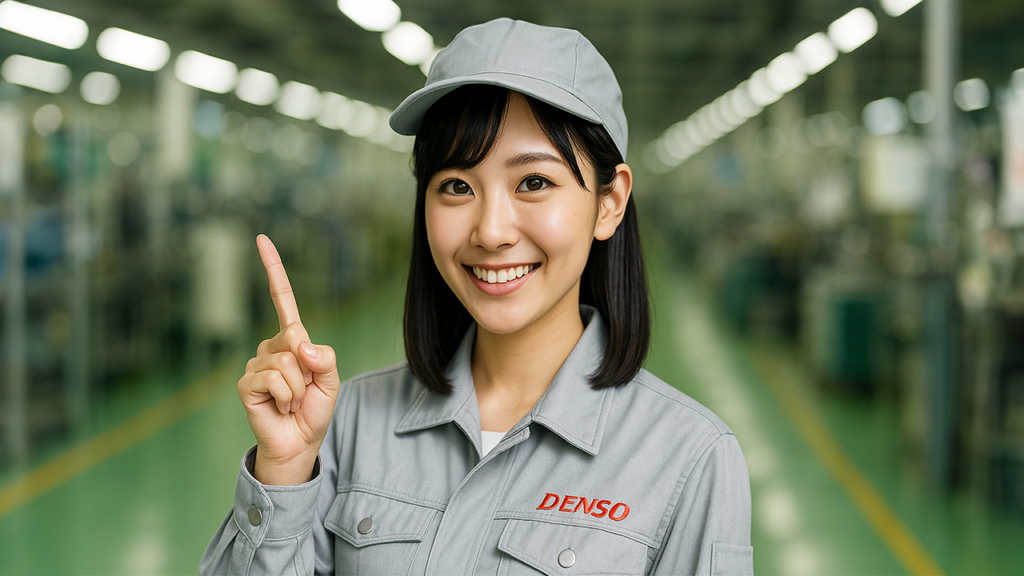 デンソー期間工から正社員を目指す準備をガイドする女性