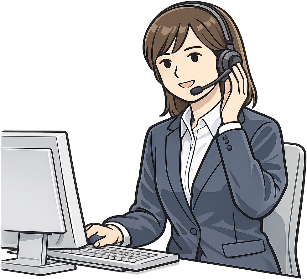 オペレーターの女性