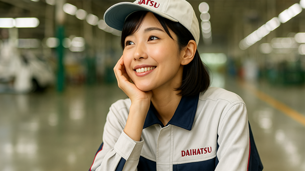 ダイハツ期間工の女性