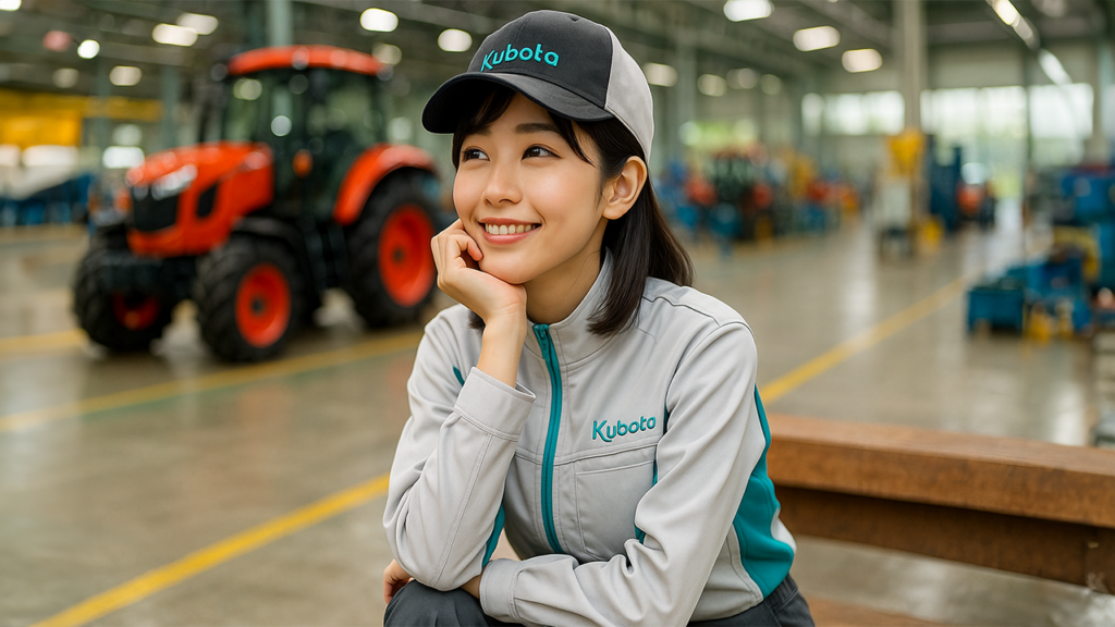 クボタ期間工の女性