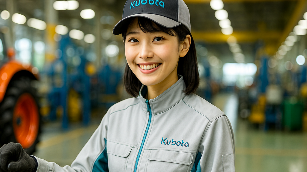 クボタ期間工の女性