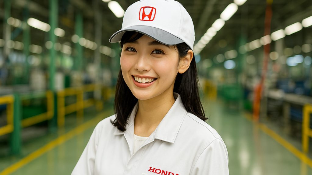 ホンダ期間工の女性