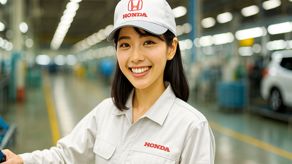 ホンダ期間工の女性