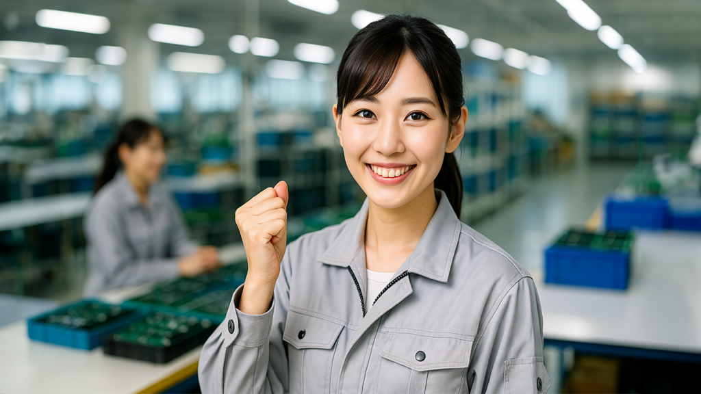 期間工の女性