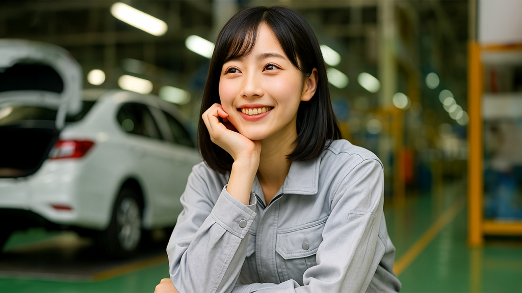 期間工の女性