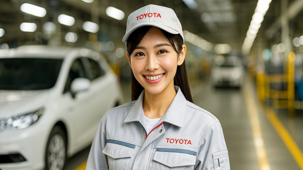 トヨタ期間工の女性