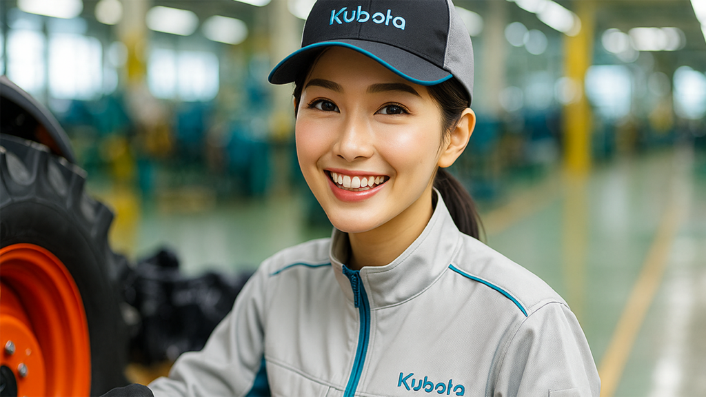 クボタ期間工の女性