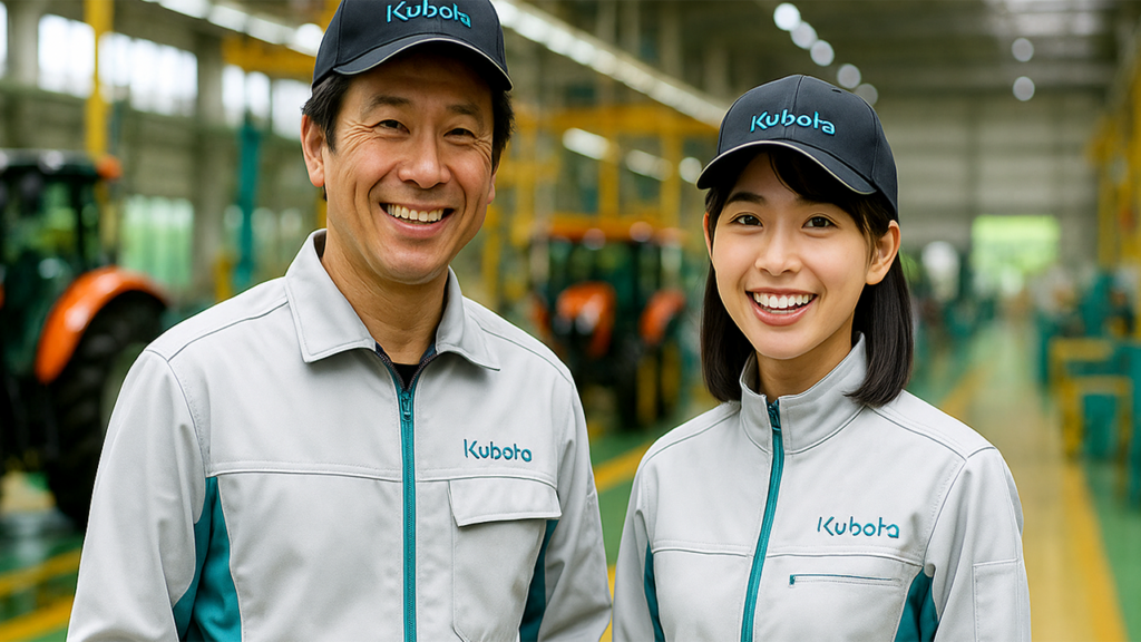 クボタ期間工の男女