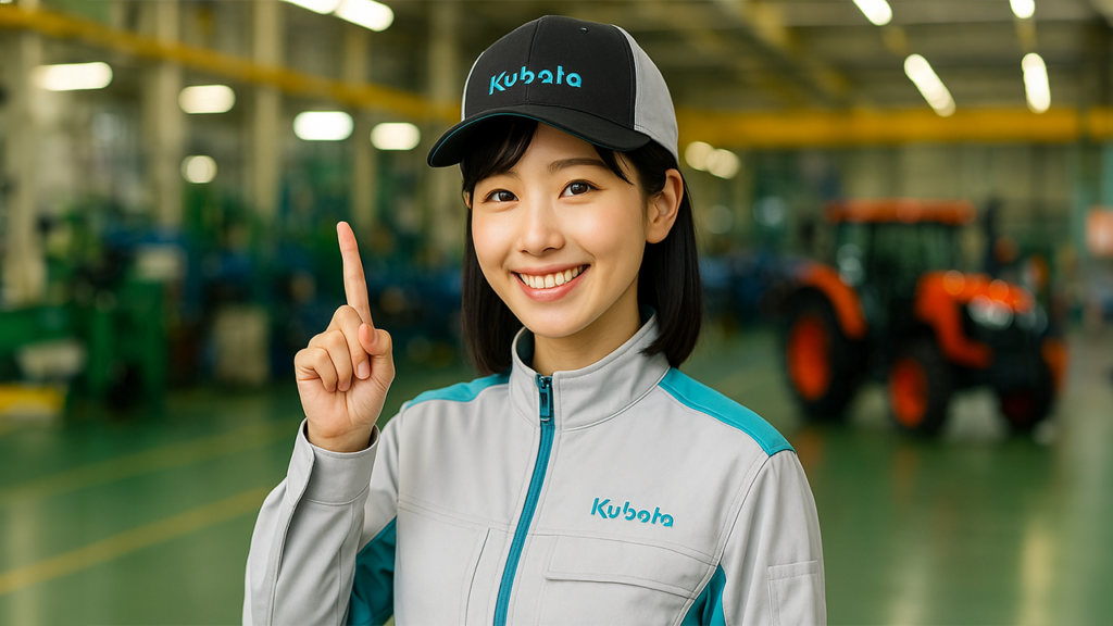 クボタ期間工の女性
